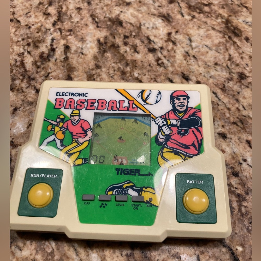 Tiger electronic baseball game